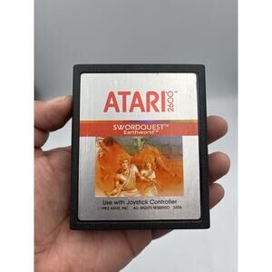 Swordquest: EarthWorld (Atari 2600) *GAME CARTRIDGE ONLY - TESTED*